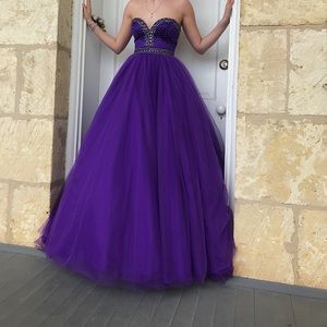 Sherri Hill tule ballgown